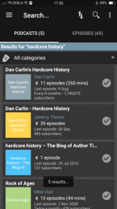 Podcast Addict Search Results